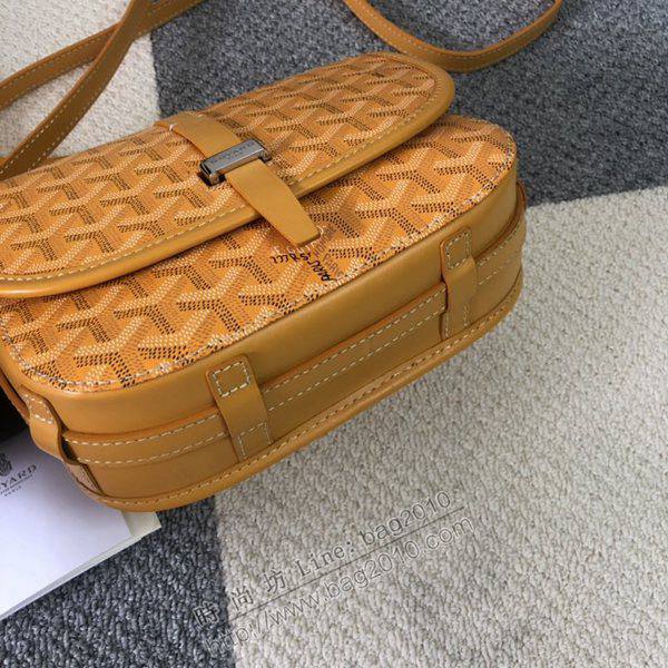 Goyard包 戈雅新款小號郵差包 百搭款 Goyard單肩斜挎包  glg1312